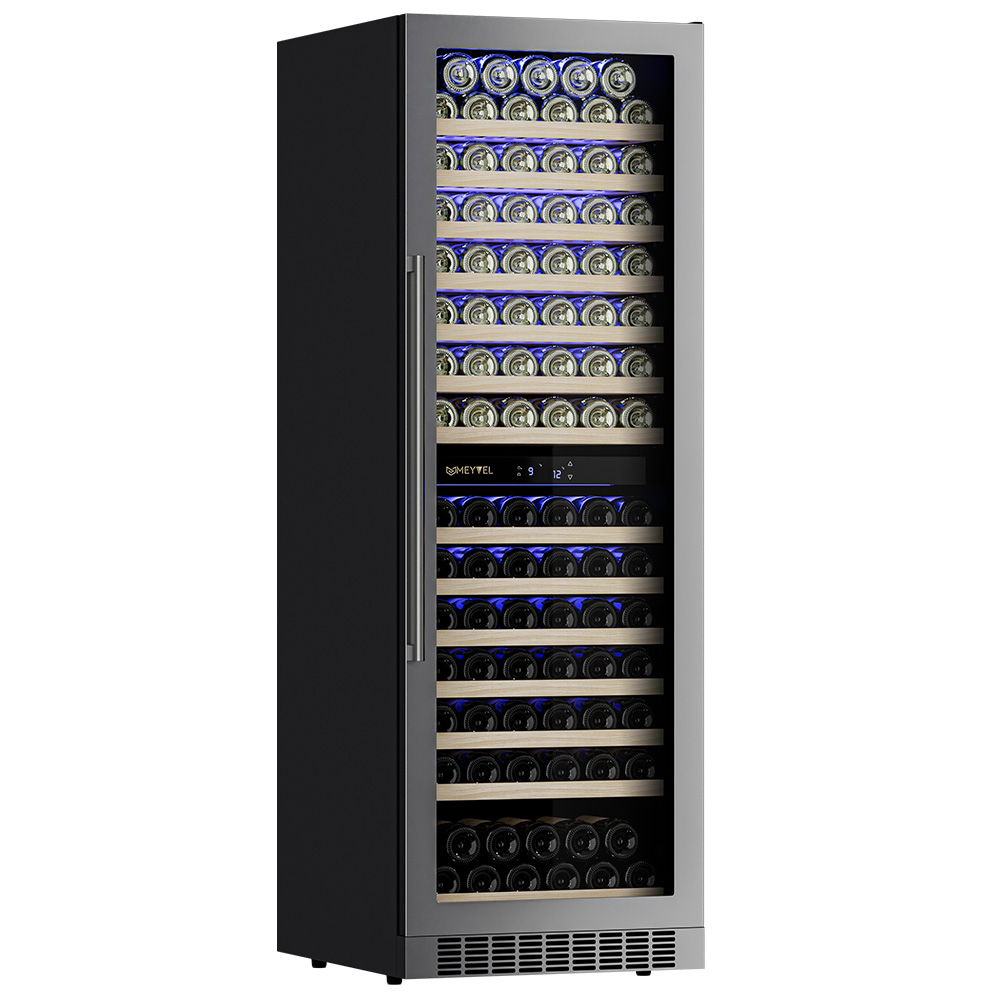 Винный холодильник (шкаф) компрессорный MEYVEL MV163-KST2