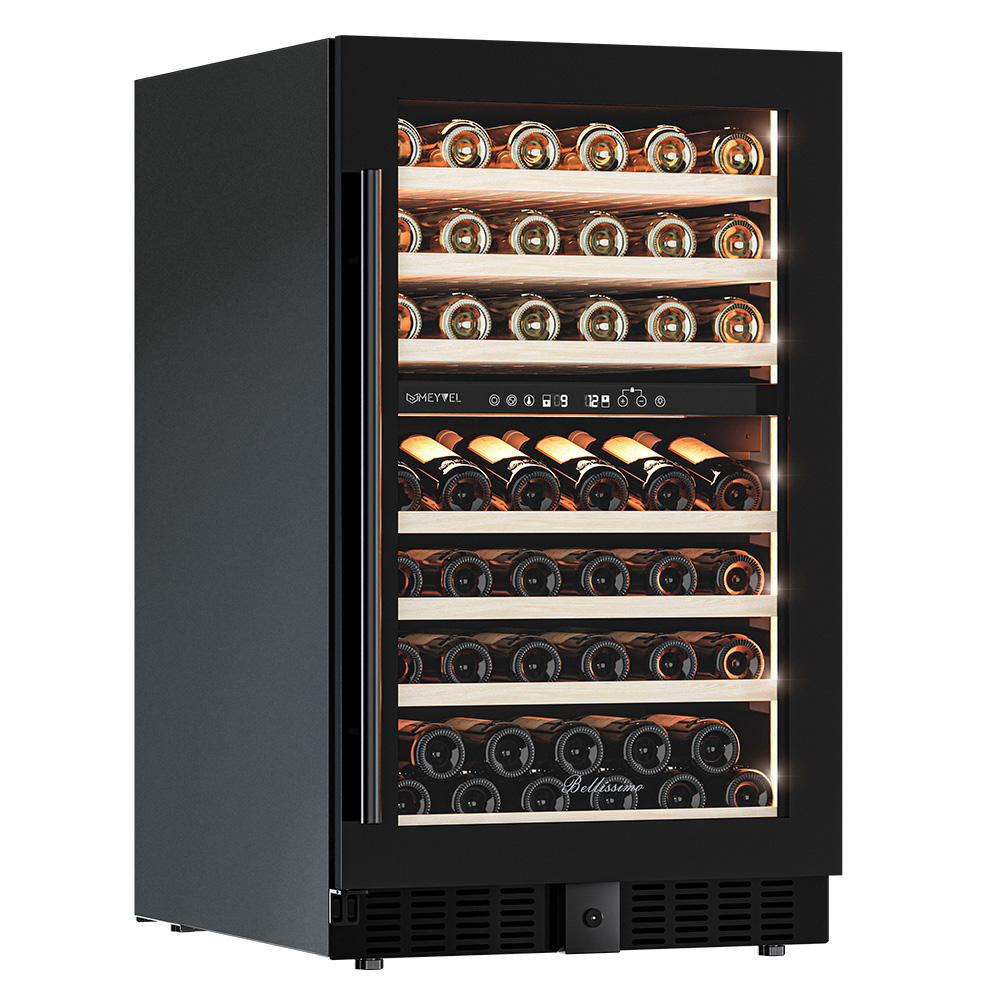 Винный холодильник (шкаф) компрессорный MEYVEL MV77PRO-KBT2