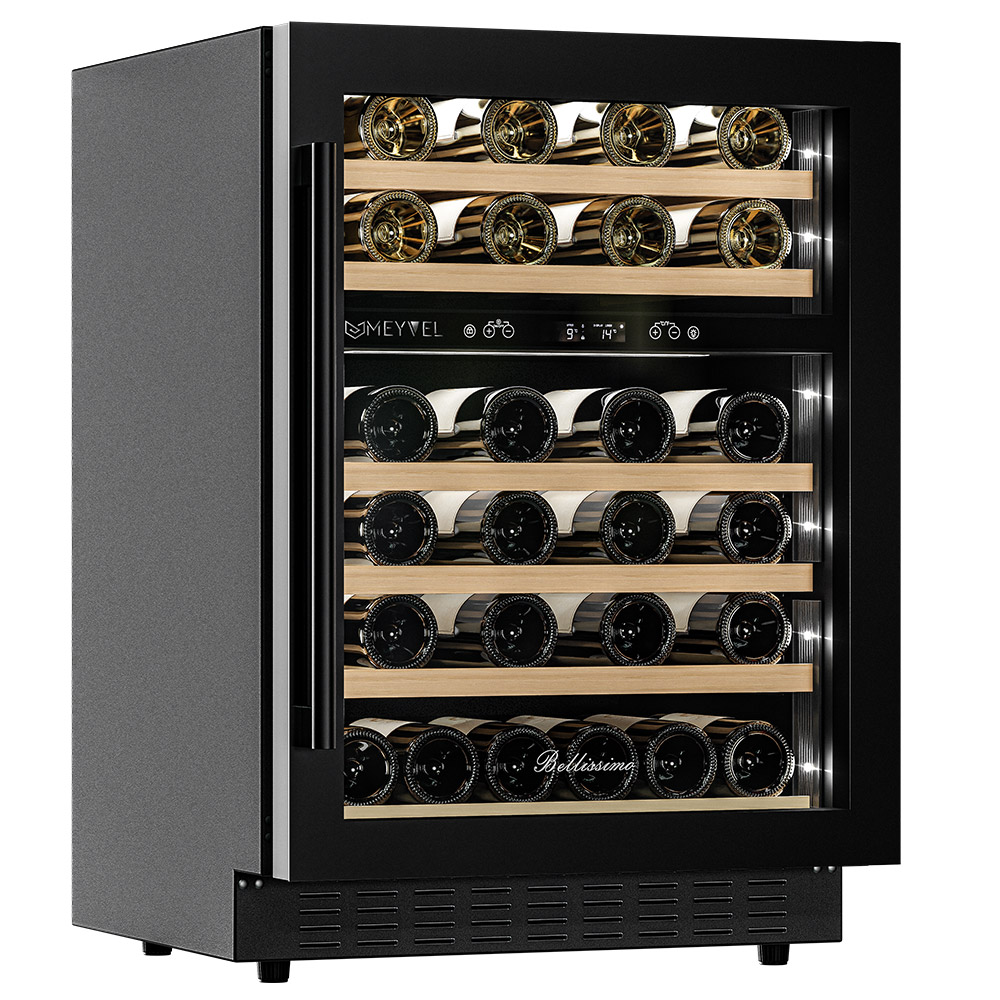 Винный холодильник (шкаф) компрессорный MEYVEL MV46PRO-KBT2