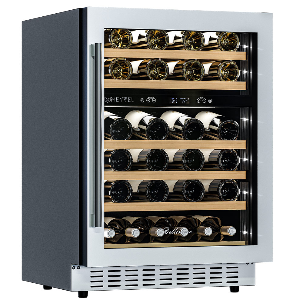 Винный холодильник (шкаф) компрессорный MEYVEL MV46PRO-KWT2