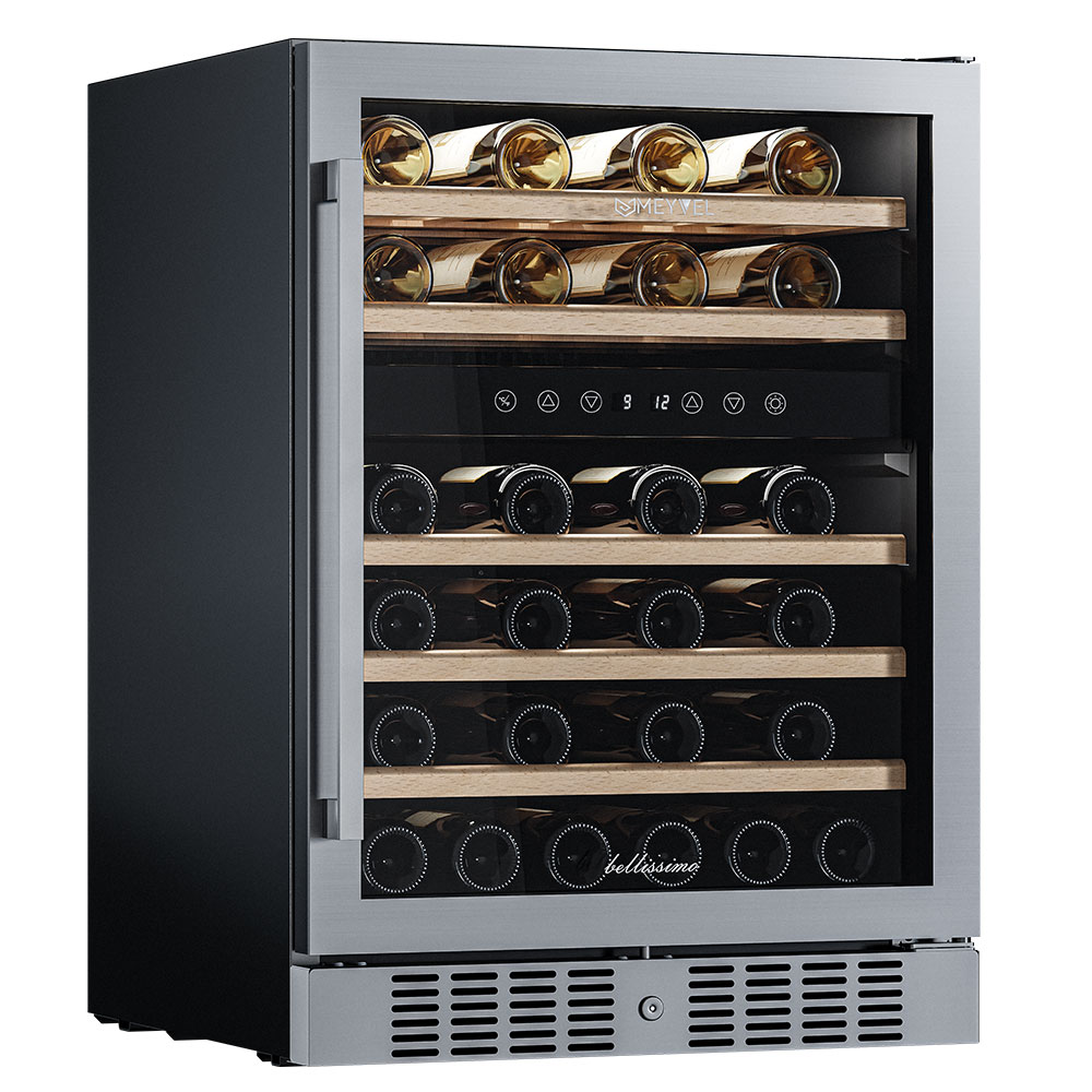 Винный холодильник (шкаф) компрессорный MEYVEL MV46-KST2